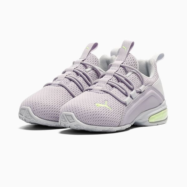 Tenis para infantes Axelion Mesh, Lilac Crush-Silver Mist, extralarge